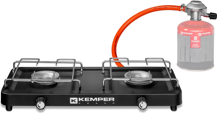 Δίφλογο φορητό γκαζάκι Kemper για κασέτες