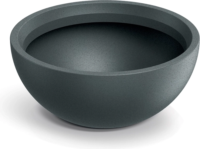Γλάστρα Molio Bowl 38 cm γραφίτης