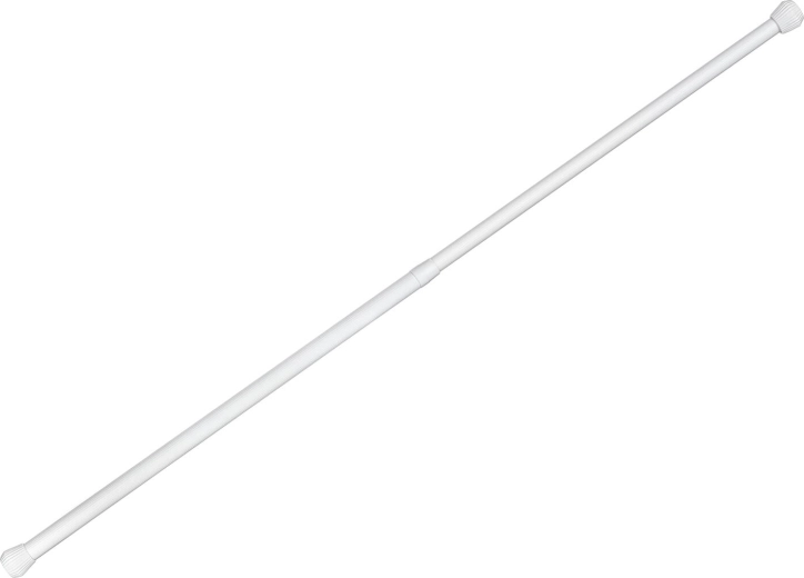 Τηλεσκοπική ράβδος πίεσης 70–120 cm, αλουμινένια, λευκή - 1 τεμάχιο