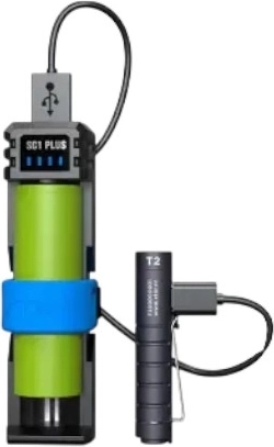 Φορτιστής συσσωρευτών και powerbank USB-C Xtar SC1 Plus - 1 τεμάχιο