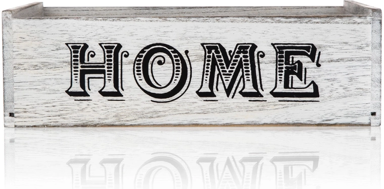 Ρουστίκ σχεδιασμός με την επιγραφή HOME