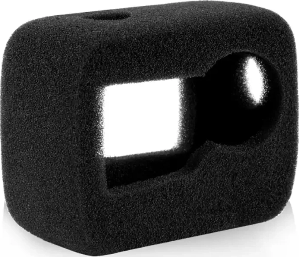 Ανεμοθώρακας Puluz για DJI Osmo Action 5 Pro/4/3 (μαύρο) - 1 τεμάχιο