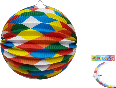 Χάρτινο φαναράκι μπάλα 25 cm
