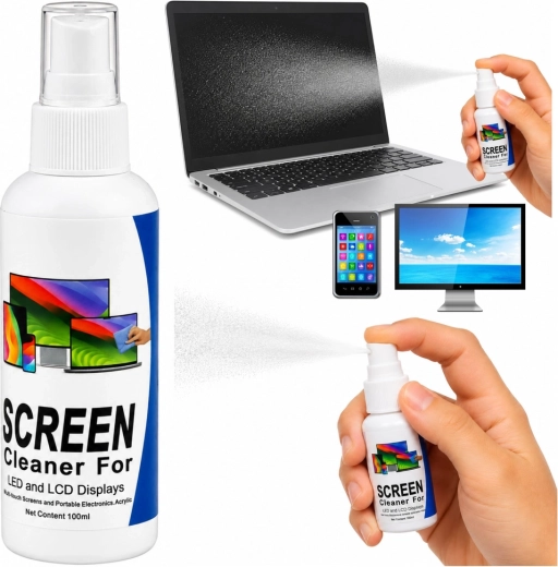 Σκεύασμα καθαρισμού οθονών LCD/LED/TFT 100 ml - 1 τεμάχιο