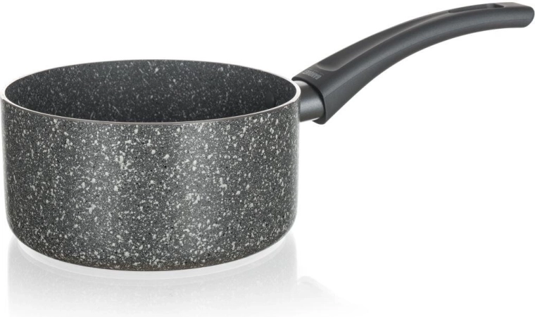Κατσαρολάκι με αντικολλητική επιφάνεια GRANITE Grey 16 cm