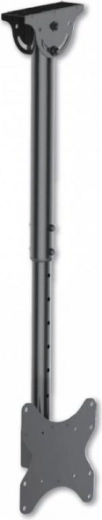 Οροφής βάση στήριξης για LCD/LED 23-42 ίντσες 50kg ρυθμιζόμενη, μαύρη