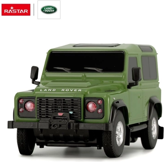 Rastar Land Rover Defender RC αυτοκίνητο 1:24 πράσινο - 1 τεμάχιο