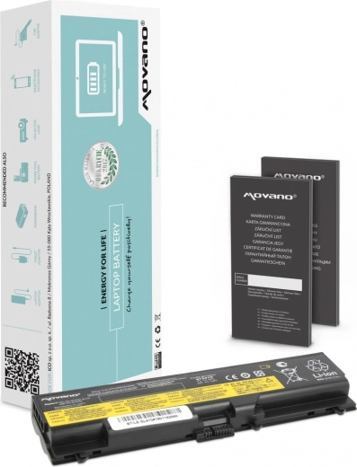 Μπαταρία Movano για Lenovo ThinkPad T410, T420 και T510 4400 mAh (48 Wh)