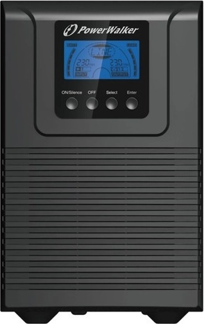 Αδιάλειπτη τροφοδοσία 1000VA PowerWalker VFI TG με LCD, TOWER, EPO