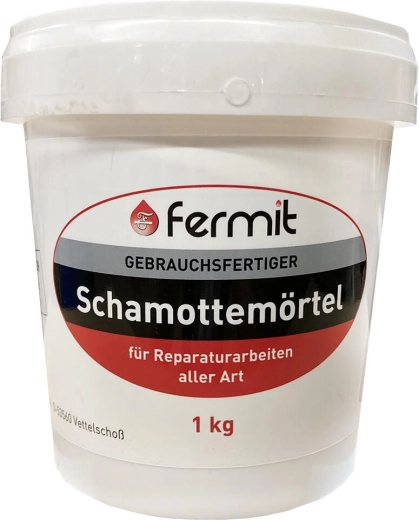 Πυρίμαχο κονίαμα σαμότ 1 kg FERMIT