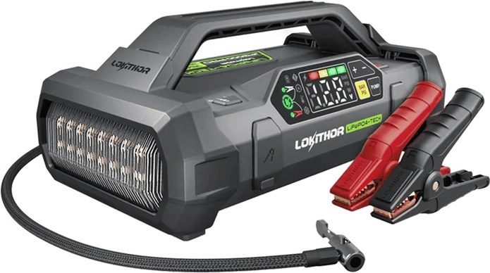 Lokithor ja3000 pro πολυλειτουργικός εκκινητής 3000 A με συμπιεστή και powerbank