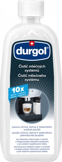Durgol καθαριστικό συστήματος γάλακτος για όλες τις καφετιέρες και εξωτερικούς αφροποιητές γάλακτος 500 ml