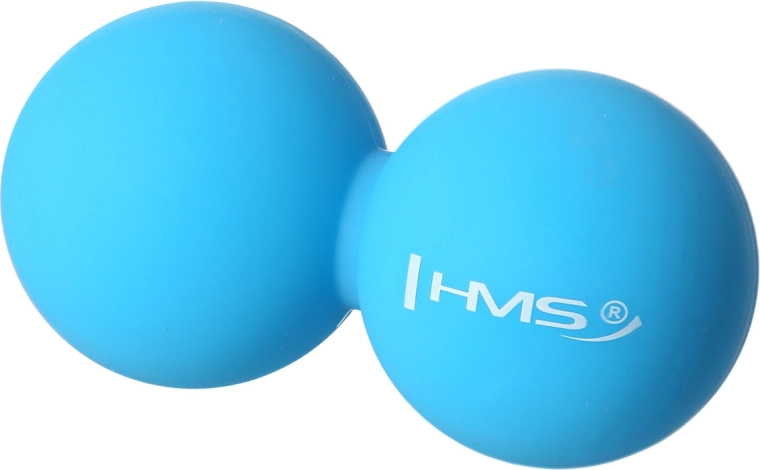 Διπλή μπάλα μασάζ HMS για σημεία πυροδότησης – lacrosse ball, μπλε