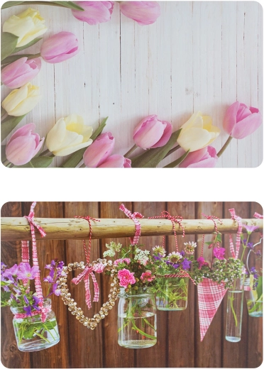 Πλαστικό σουπλά Romantic 43 × 28 cm
