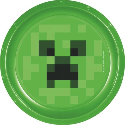 Πλαστικό πιάτο Minecraft 22 cm