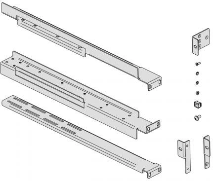 Κιτ ραφιού για UPS EVER για 19" rack 600–1000 mm