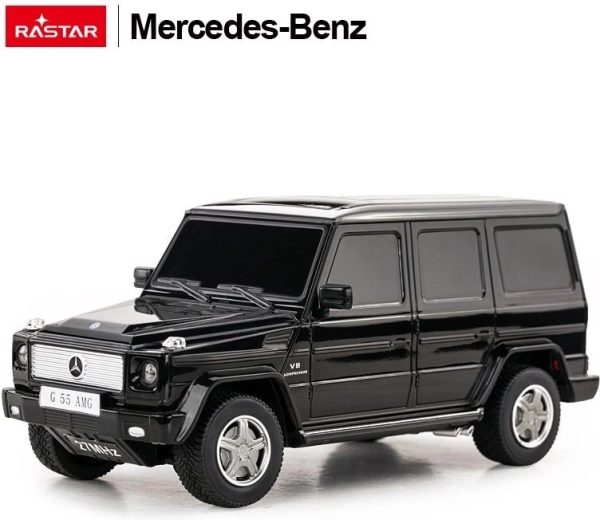 Rastar Mercedes G55 RC αυτοκίνητο με τηλεχειριστήριο 1:24 μαύρο - 1 τεμάχιο
