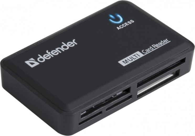 Αναγνώστης καρτών μνήμης DEFENDER Optimus USB 2.0 All-in-One