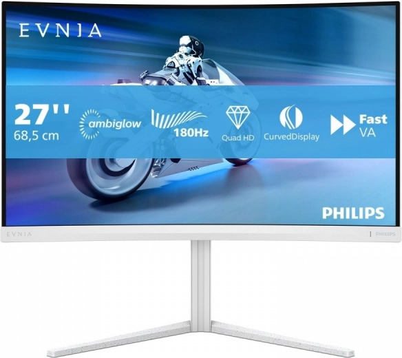 Οθόνη Philips 27" κυρτή VA 180Hz Ambiglow