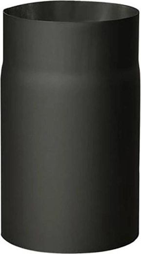 Καπνοσωλήνας 180 mm, μήκος 250 mm, πάχος 1,5 mm, μαύρος
