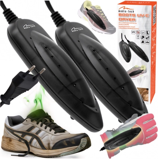 Στεγνωτήρας υποδημάτων με αποστείρωση UV-C Media-Tech Boots UV-C Dryer