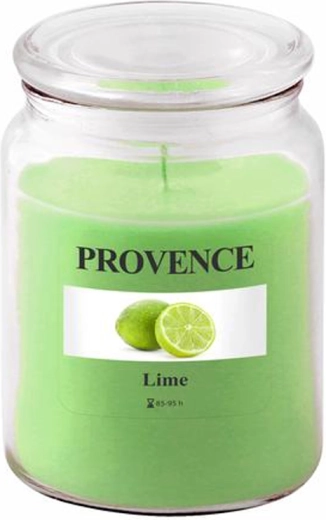 Αρωματικό κερί σε γυάλινο δοχείο Provence λάιμ 95 ώρες