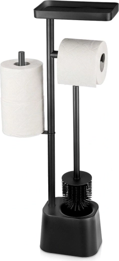 Vilde βάση για χαρτί υγείας με βούρτσα WC