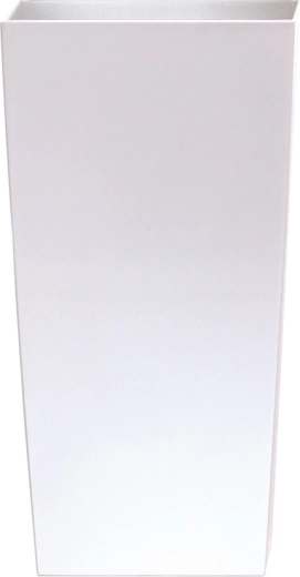 Γλάστρα Urbi Square Matt λευκή 12,6 × 12,6 × 20 cm