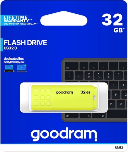 USB flash disk Goodram NEO 32 GB κίτρινο (USB 2.0)
