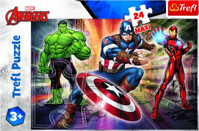 Παζλ 24 maxi κομμάτια στον κόσμο των Avengers