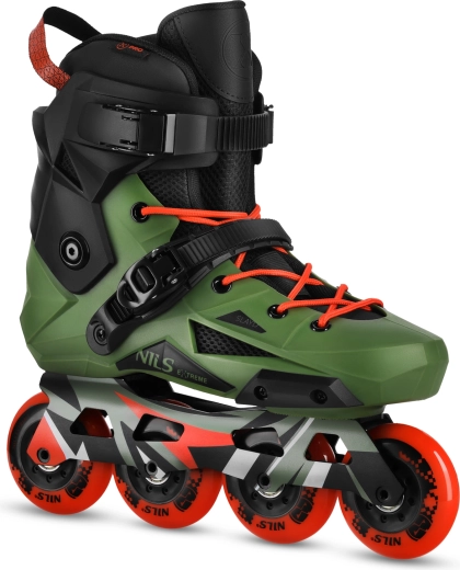 Σλάλομ inline πατίνια NILS Extreme Slayd – Πράσινο