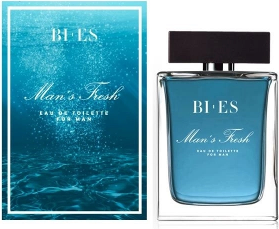 Ανδρικό eau de toilette BI-ES Man's Fresh 90 ml tester