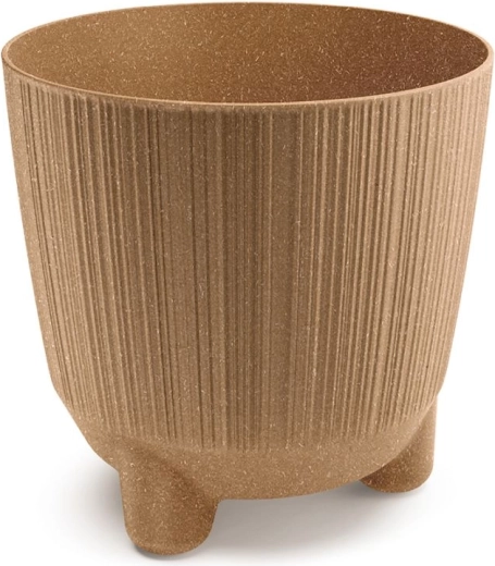 Γλάστρα Ryfo Eco Wood 19,5 cm naturo
