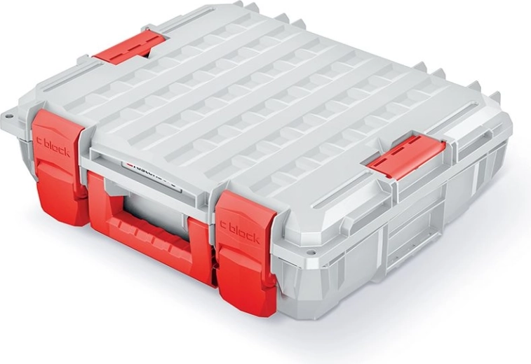 Βαλίτσα εργαλείων C Block Pro Limited Edition 45 × 38 × 13,5 cm γκρι με αφρώδη επένδυση