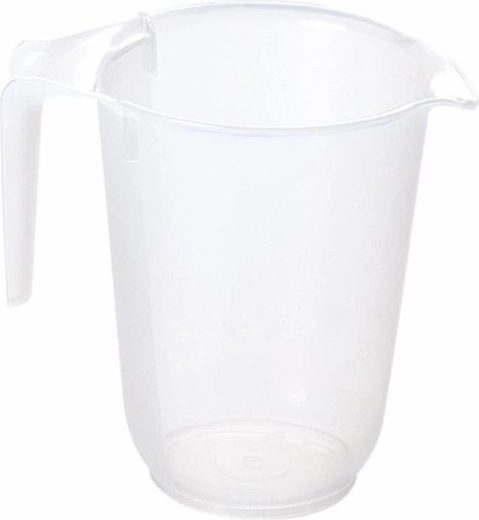 Πλαστική δοσομετρική κανάτα με στόμιο 500 ml Heidrun