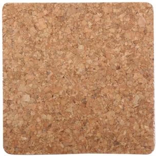 Σουβέρ φελλού TORO 9,5 × 9,5 cm, σετ 6 τεμ.