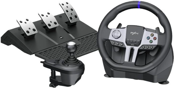 Gaming τιμόνι PXN V9 Gen2 με πεντάλ και λεβιέ ταχυτήτων (PC, PlayStation, Xbox, Switch)