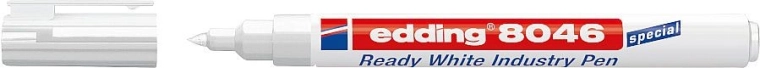 Λευκός ανεξίτηλος μαρκαδόρος Edding 8046 Ready
