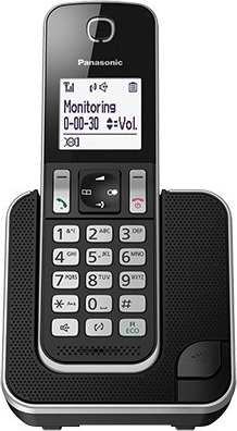 Ασύρματο τηλέφωνο Panasonic KX-TGD310 μαύρο