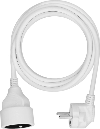 Solight καλώδιο προέκτασης 3 m με 1 πρίζα, 16 A, λευκό