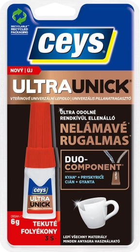 Στιγμιαία κόλλα CEYS UltraUnick 6 g