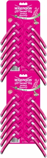 Ξυραφάκι μίας χρήσης WILKINSON Extra2 Beauty Strip – 24 τεμ. (τιμή ανά 1 τεμ.)