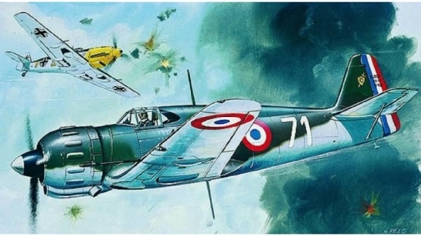 Μοντέλο Bloch MB 152 12,5x13,6cm σε κουτί 25x14,5x4,5cm