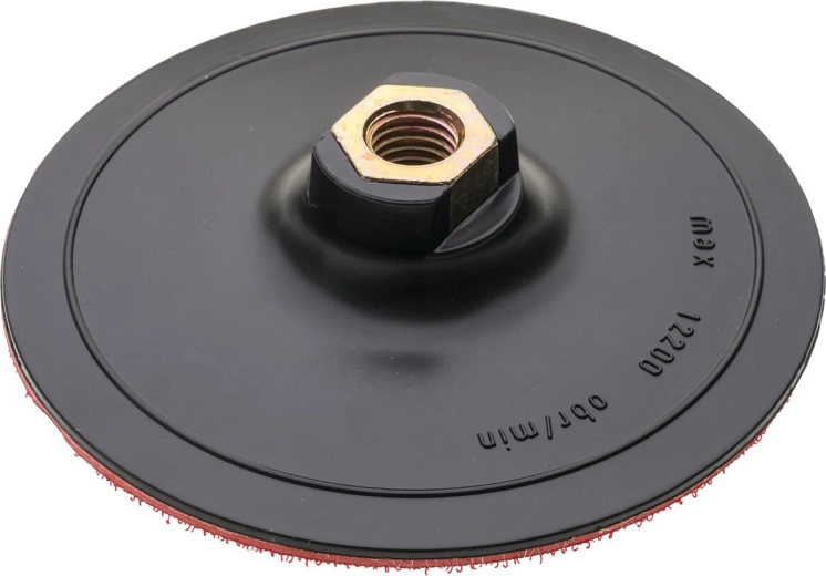 Βάση/υποστήριγμα γυαλόχαρτου 125 mm M14 με σύστημα Velcro (ξηρό)