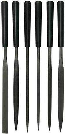 Λίμες βελόνας STANLEY 150 mm, σετ 6 τεμ.
