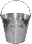 Γαλβανισμένος κουβάς 12 l