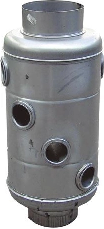 Εναλλάκτης θερμότητας για καπναγωγό Klasik 130/132 × 450 mm, χάλυβας