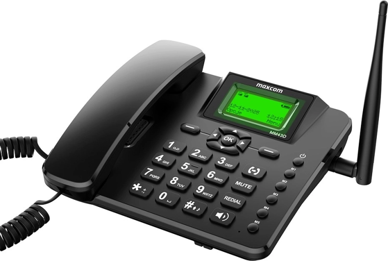 Επιτραπέζιο τηλέφωνο με κάρτα SIM 4G VoLTE MM 43D