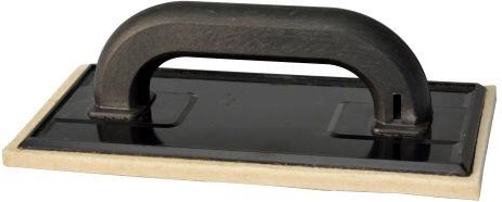 Τριβίδι από τσόχα 250 × 130 × 10 mm, λευκό