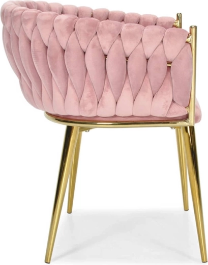 Πλεκτή βελούδινη ταπετσαρία με 3D εφέ